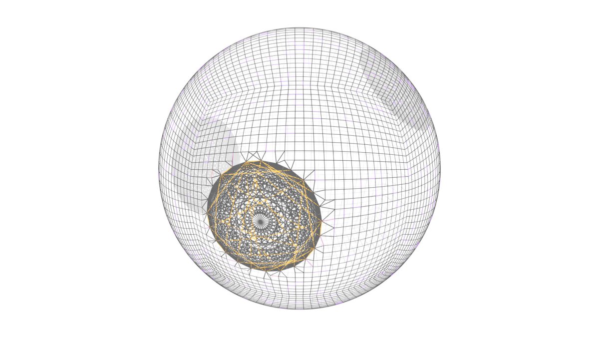 Proton simulation Proton simulation